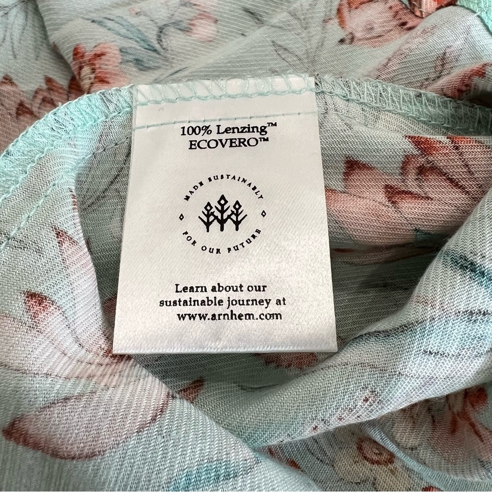 Arnhem Women’s 2 piece Flora Teal Skirt Set AUS Size 8 US Size 4Great Condition - Picture 8 of 13